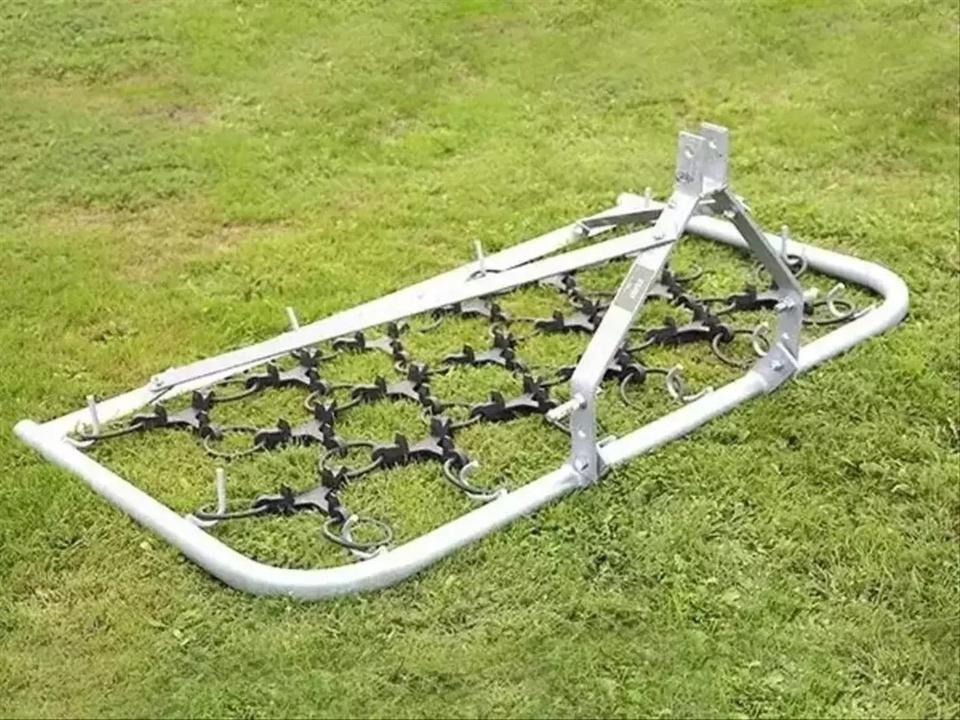 Weidenharken 144-175-205 cm für Kleintraktor - Græsharve: billede 1 Weidenharken 144-175-205 cm für Kleintraktor - Græsharve: billede 1