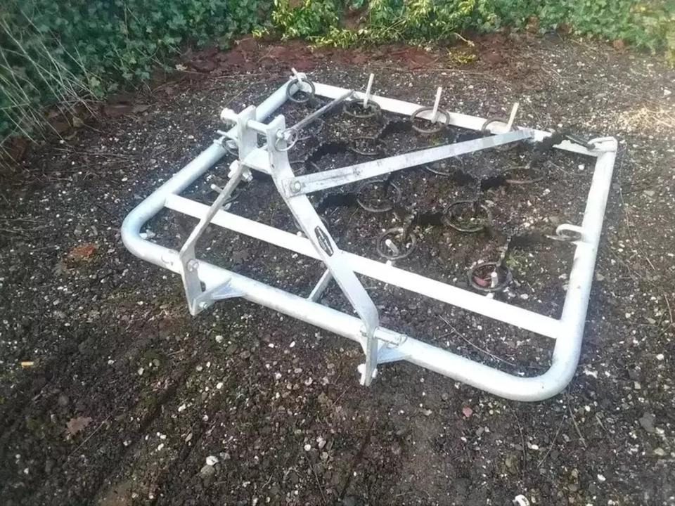 Weidenharken 144-175-205 cm für Kleintraktor - Græsharve: billede 2 Weidenharken 144-175-205 cm für Kleintraktor - Græsharve: billede 2