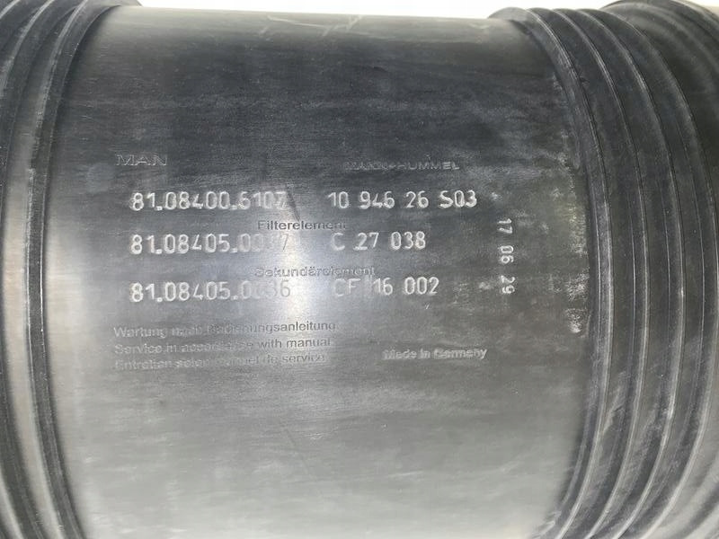 FILTR POWIETRZA OBUDOWA FILTRA MAN TGS TGX EURO 6 - Luftfilter for Lastbil: billede 4 FILTR POWIETRZA OBUDOWA FILTRA MAN TGS TGX EURO 6 - Luftfilter for Lastbil: billede 4