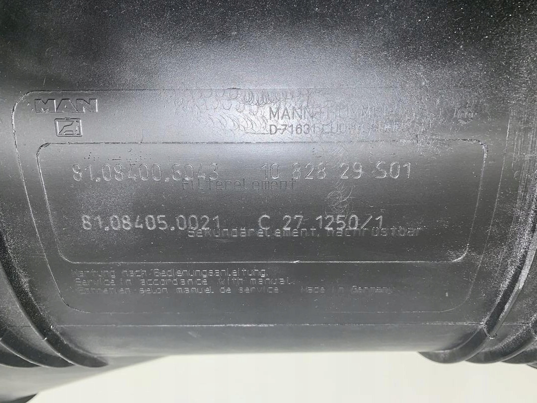 FILTR POWIETRZA OBUDOWA FILTRA MAN TGS TGX EURO 6 - Luftfilter for Lastbil: billede 5 FILTR POWIETRZA OBUDOWA FILTRA MAN TGS TGX EURO 6 - Luftfilter for Lastbil: billede 5