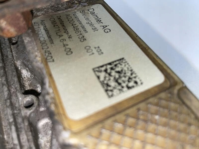 KOMPUTER STEROWNIK SILNIKA MERCEDES A0004466935 - Kontrol blok for Lastbil: billede 2 KOMPUTER STEROWNIK SILNIKA MERCEDES A0004466935 - Kontrol blok for Lastbil: billede 2