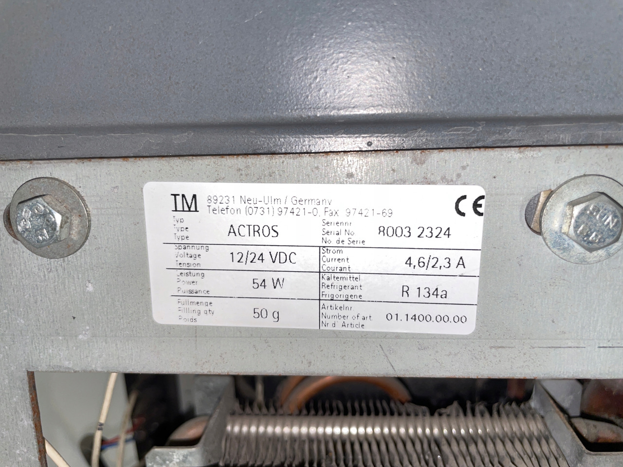 LODÓWKA CHŁODZIARKA MERCEDES ACTROS 80032324 - Førerhus og interiør for Lastbil: billede 4 LODÓWKA CHŁODZIARKA MERCEDES ACTROS 80032324 - Førerhus og interiør for Lastbil: billede 4