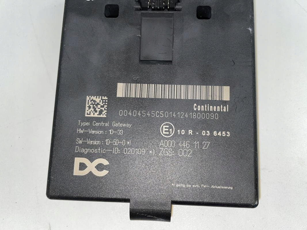 MERCEDES ACTROS MP4 STEROWNIK ZGS A0004461127 - Elektrisk system for Lastbil: billede 2 MERCEDES ACTROS MP4 STEROWNIK ZGS A0004461127 - Elektrisk system for Lastbil: billede 2