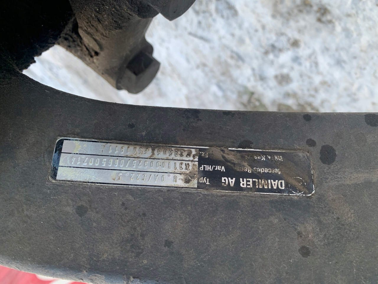 OŚ PRZEDNIA MERCEDES ACTROS MP4 ANTOS F-8.0/C22.5 - Foraksel for Lastbil: billede 2 OŚ PRZEDNIA MERCEDES ACTROS MP4 ANTOS F-8.0/C22.5 - Foraksel for Lastbil: billede 2