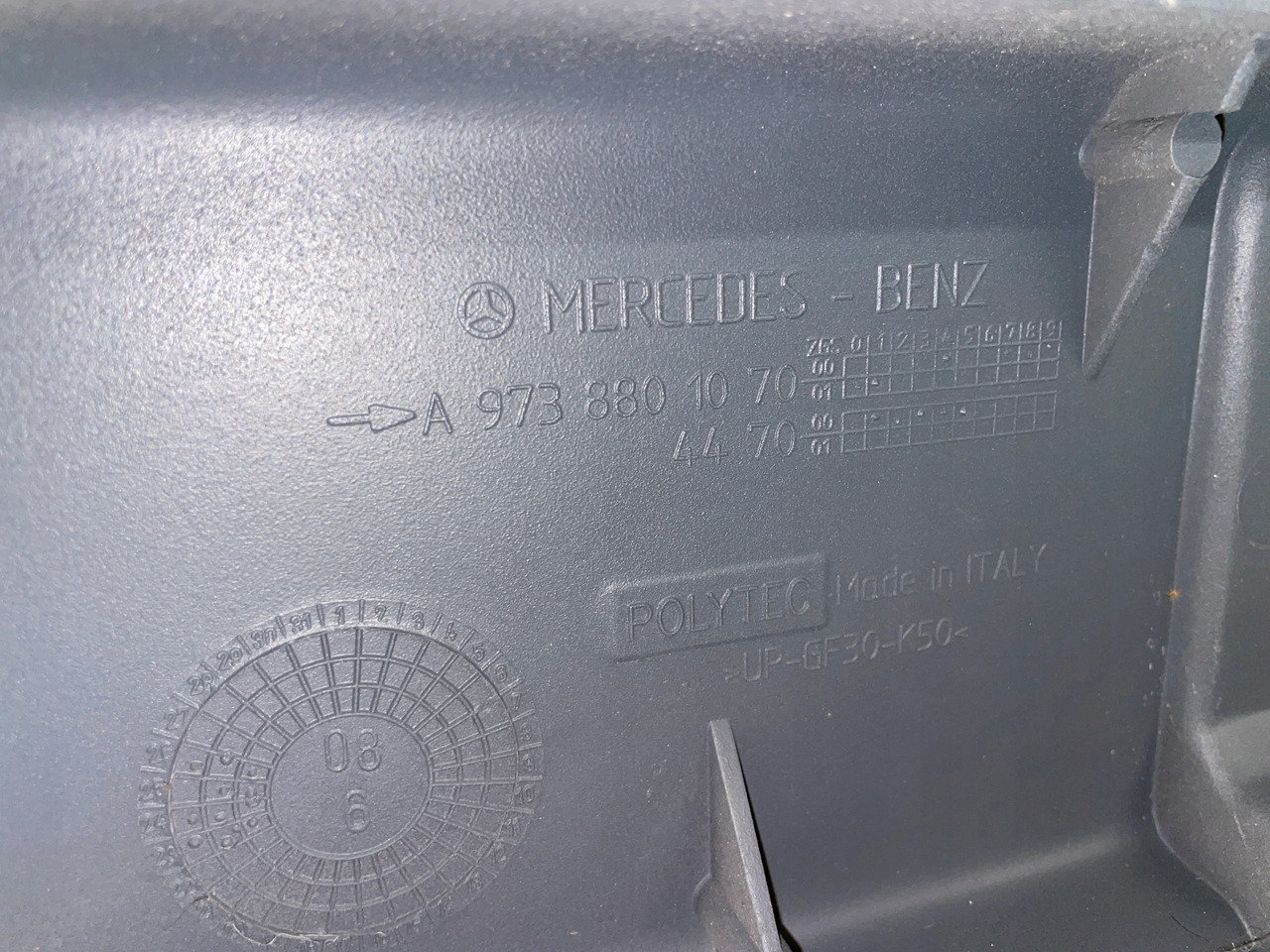 ZDERZAK MERCEDES ATEGO ŚRODEK ZDERZAKA A 97388041070 - Kofanger for Lastbil: billede 3 ZDERZAK MERCEDES ATEGO ŚRODEK ZDERZAKA A 97388041070 - Kofanger for Lastbil: billede 3