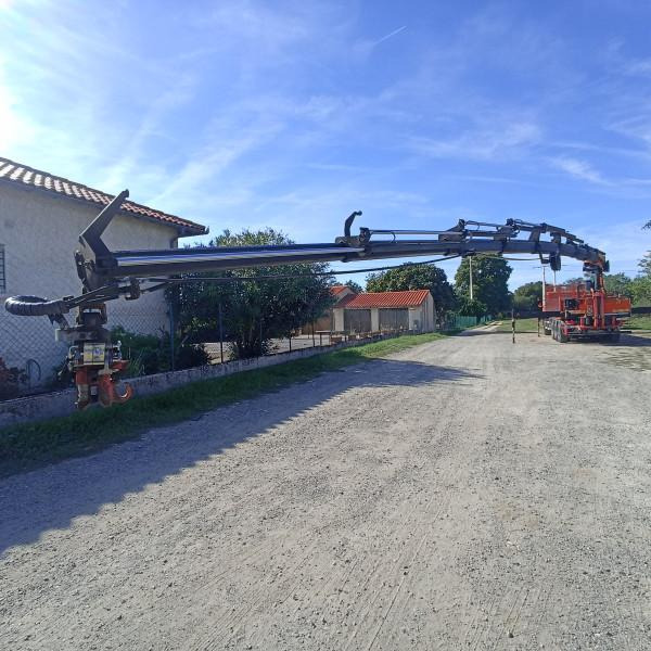 Scania P 410 - Lastbil med lad, Lastbil med kran: billede 5 Scania P 410 - Lastbil med lad, Lastbil med kran: billede 5