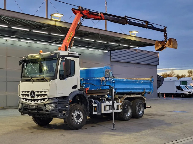 Mercedes-Benz Arocs 3343 Arocs - Lastbil med kran: billede 1 Mercedes-Benz Arocs 3343 Arocs - Lastbil med kran: billede 1
