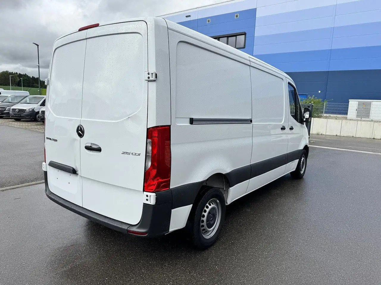 Varevogn Mercedes-Benz Sprinter 215 CDI Flach Lang Klima FWD: billede 6