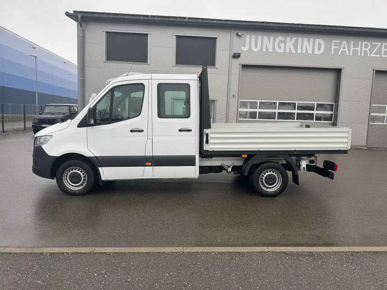 Mercedes-Benz Sprinter 314 CDI Lang DoKa Pritsche Klima AHK - Ladbil, Mandskabsbil: billede 3 Mercedes-Benz Sprinter 314 CDI Lang DoKa Pritsche Klima AHK - Ladbil, Mandskabsbil: billede 3