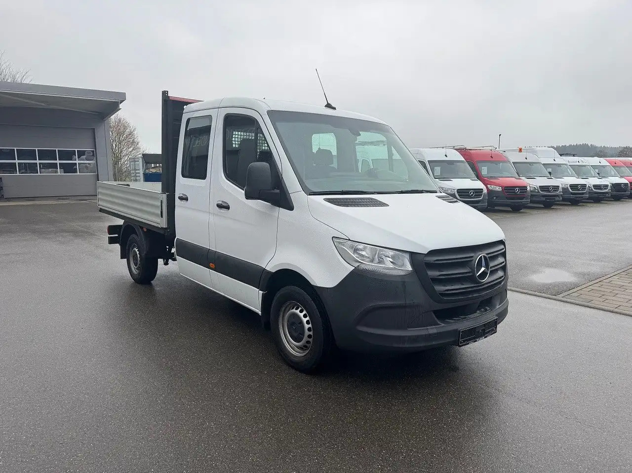 Mercedes-Benz Sprinter 314 CDI Lang DoKa Pritsche Klima AHK - Ladbil, Mandskabsbil: billede 2 Mercedes-Benz Sprinter 314 CDI Lang DoKa Pritsche Klima AHK - Ladbil, Mandskabsbil: billede 2