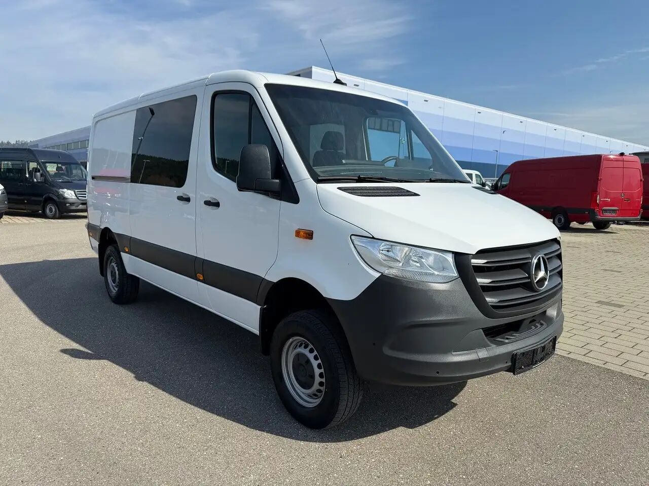 Mercedes-Benz Sprinter 316 CDI Lang Mixto 4x4 Allrad MBUX - Varevogn, Mandskabsbil: billede 2 Mercedes-Benz Sprinter 316 CDI Lang Mixto 4x4 Allrad MBUX - Varevogn, Mandskabsbil: billede 2