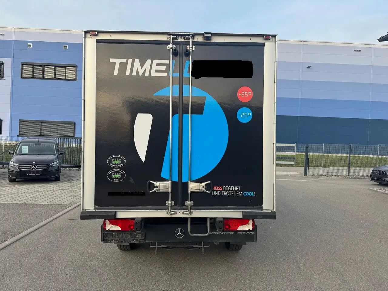 Mercedes-Benz Sprinter 317 CDI Lang Tiefkühlkoffer Carrier - Kølebil: billede 4 Mercedes-Benz Sprinter 317 CDI Lang Tiefkühlkoffer Carrier - Kølebil: billede 4