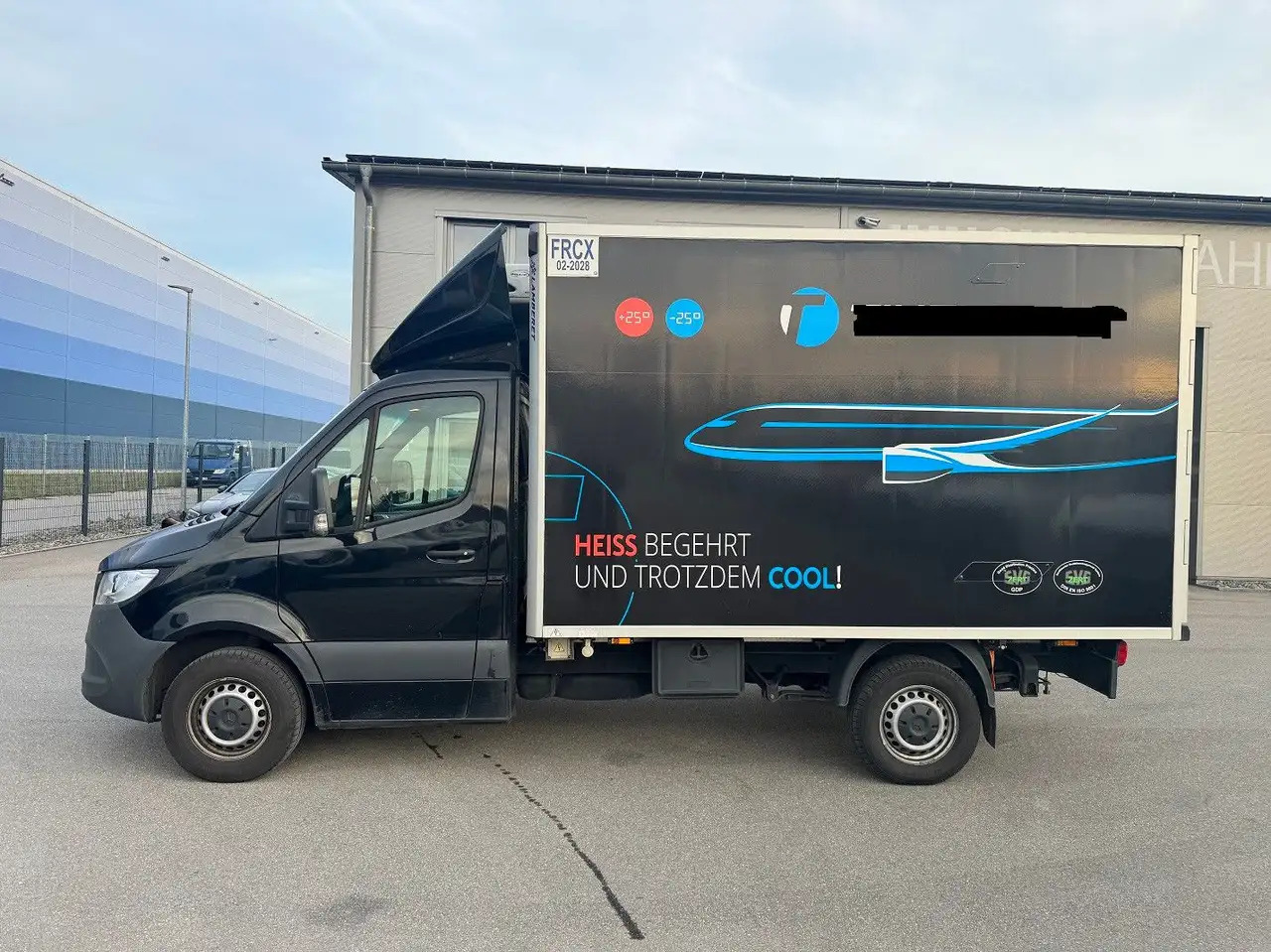 Mercedes-Benz Sprinter 317 CDI Lang Tiefkühlkoffer Carrier - Kølebil: billede 2 Mercedes-Benz Sprinter 317 CDI Lang Tiefkühlkoffer Carrier - Kølebil: billede 2