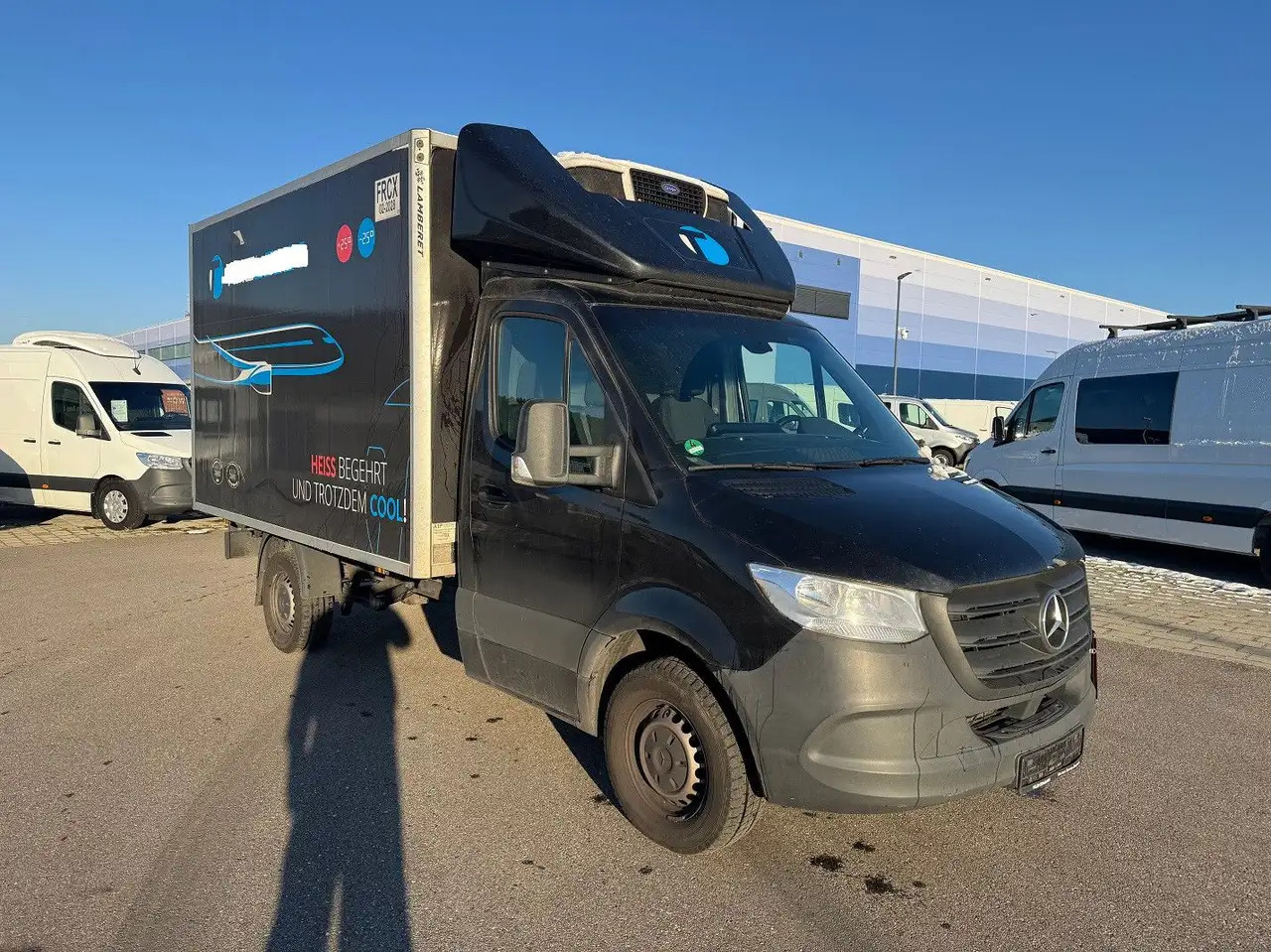 Mercedes-Benz Sprinter 317 CDI Lang Tiefkühlkoffer Carrier - Kølebil: billede 2 Mercedes-Benz Sprinter 317 CDI Lang Tiefkühlkoffer Carrier - Kølebil: billede 2