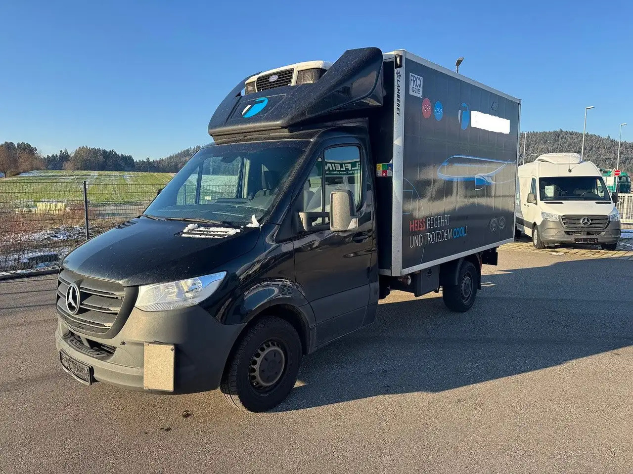Mercedes-Benz Sprinter 317 CDI Lang Tiefkühlkoffer Carrier - Kølebil: billede 1 Mercedes-Benz Sprinter 317 CDI Lang Tiefkühlkoffer Carrier - Kølebil: billede 1