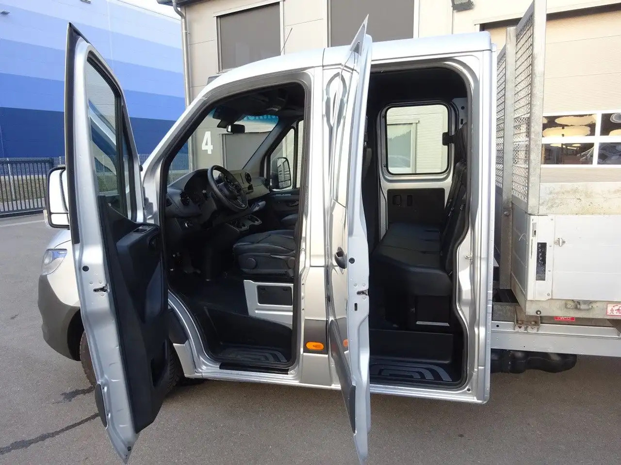 Mercedes-Benz Sprinter 319 CDI DoKa Maxi Kipper AHK 2,8t - Ladbil, Mandskabsbil: billede 5 Mercedes-Benz Sprinter 319 CDI DoKa Maxi Kipper AHK 2,8t - Ladbil, Mandskabsbil: billede 5