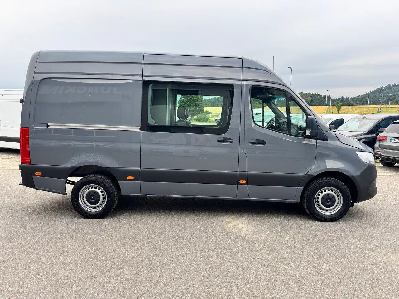 Mercedes-Benz Sprinter 319 CDI Mixto Lang Hoch Klima AHK - Varevogn, Mandskabsbil: billede 4 Mercedes-Benz Sprinter 319 CDI Mixto Lang Hoch Klima AHK - Varevogn, Mandskabsbil: billede 4