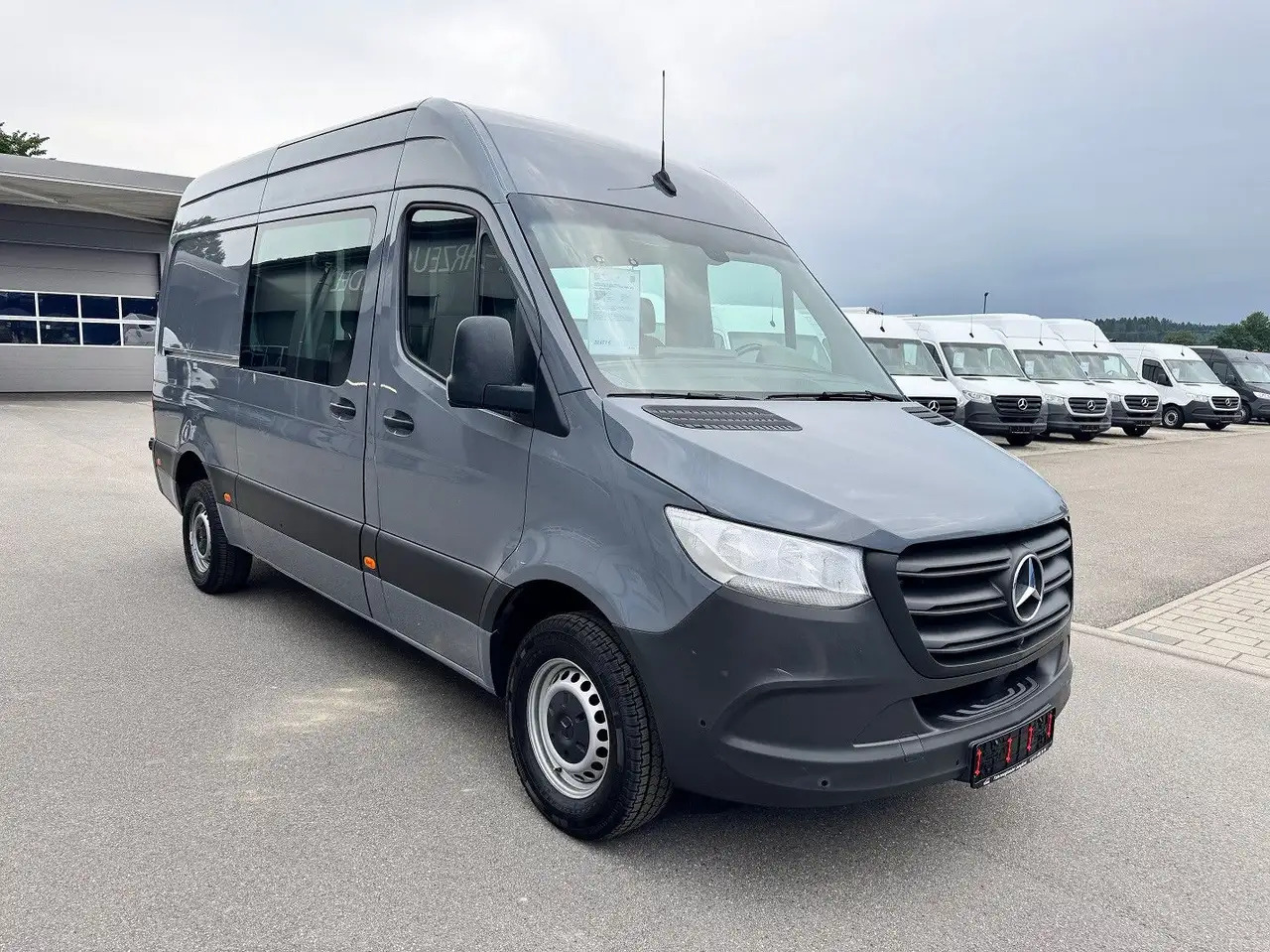 Mercedes-Benz Sprinter 319 CDI Mixto Lang Hoch Klima AHK - Varevogn, Mandskabsbil: billede 2 Mercedes-Benz Sprinter 319 CDI Mixto Lang Hoch Klima AHK - Varevogn, Mandskabsbil: billede 2