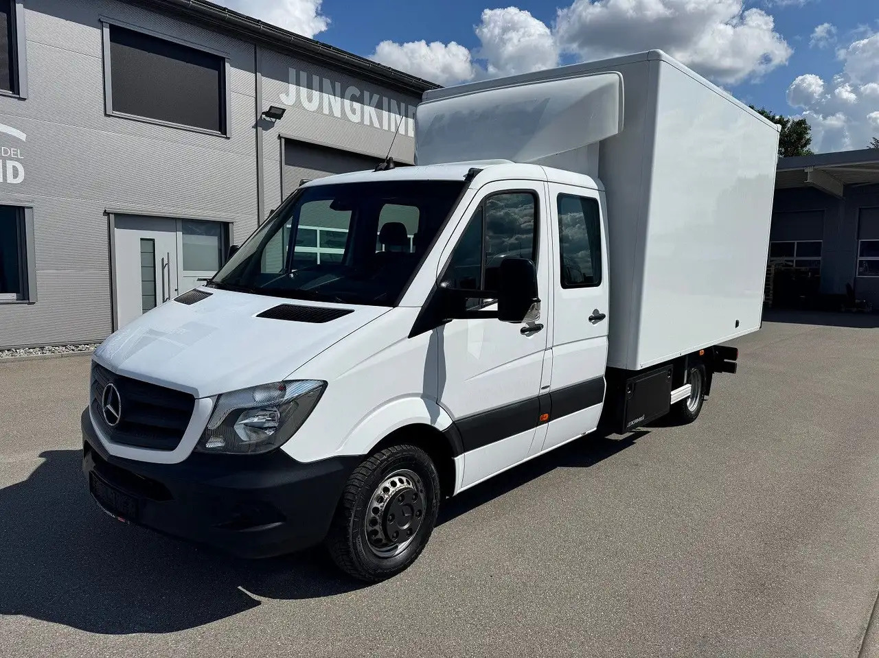 Mercedes-Benz Sprinter 519 CDI Maxi Lang DoKa Koffer AHK Klima - Varebil med kasse, Mandskabsbil: billede 1 Mercedes-Benz Sprinter 519 CDI Maxi Lang DoKa Koffer AHK Klima - Varebil med kasse, Mandskabsbil: billede 1