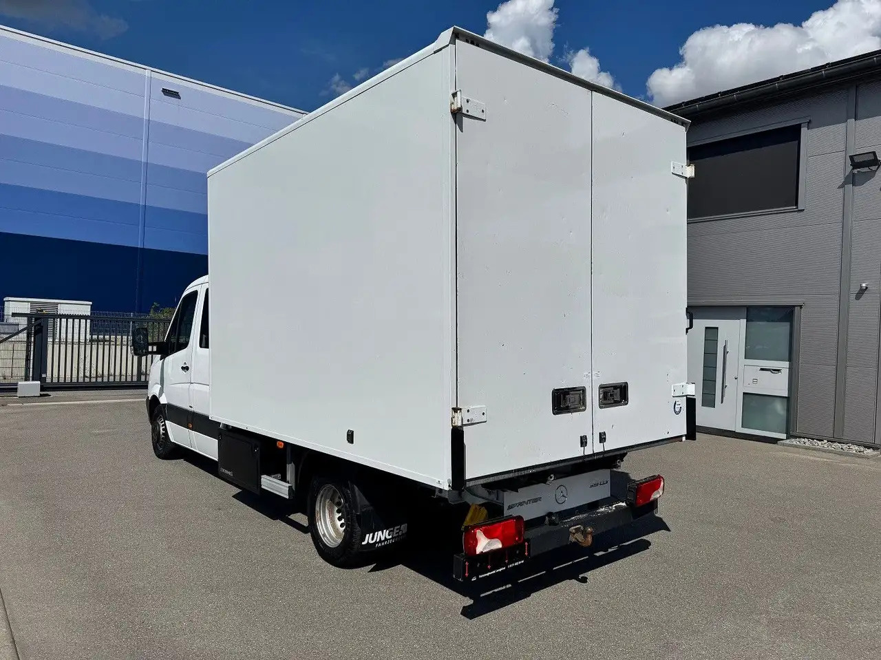 Mercedes-Benz Sprinter 519 CDI Maxi Lang DoKa Koffer AHK Klima - Varebil med kasse, Mandskabsbil: billede 5 Mercedes-Benz Sprinter 519 CDI Maxi Lang DoKa Koffer AHK Klima - Varebil med kasse, Mandskabsbil: billede 5