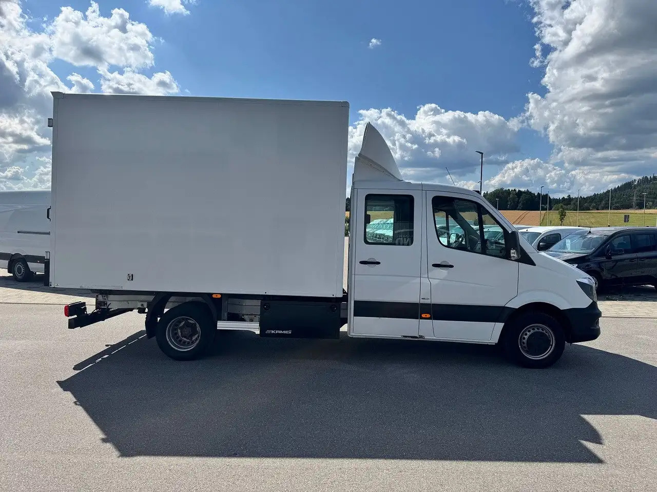Mercedes-Benz Sprinter 519 CDI Maxi Lang DoKa Koffer AHK Klima - Varebil med kasse, Mandskabsbil: billede 4 Mercedes-Benz Sprinter 519 CDI Maxi Lang DoKa Koffer AHK Klima - Varebil med kasse, Mandskabsbil: billede 4