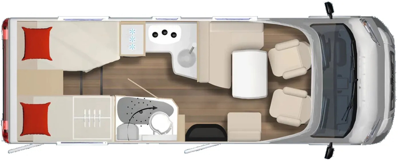 Bürstner B66 TD 690 G B 66 TD 690 Voll ausgestattet - Delintegreret autocamper: billede 2 Bürstner B66 TD 690 G B 66 TD 690 Voll ausgestattet - Delintegreret autocamper: billede 2