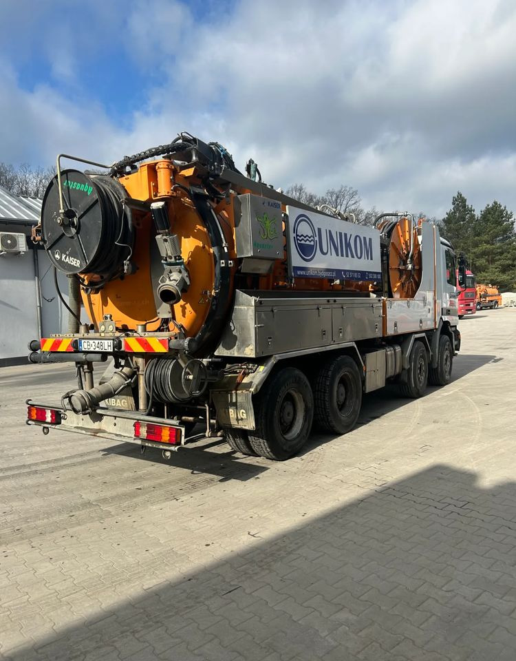 Mercedes-Benz ACTROS 3243 KAISER AQUASTER WUKO - Slamsugemaskine: billede 4 Mercedes-Benz ACTROS 3243 KAISER AQUASTER WUKO - Slamsugemaskine: billede 4