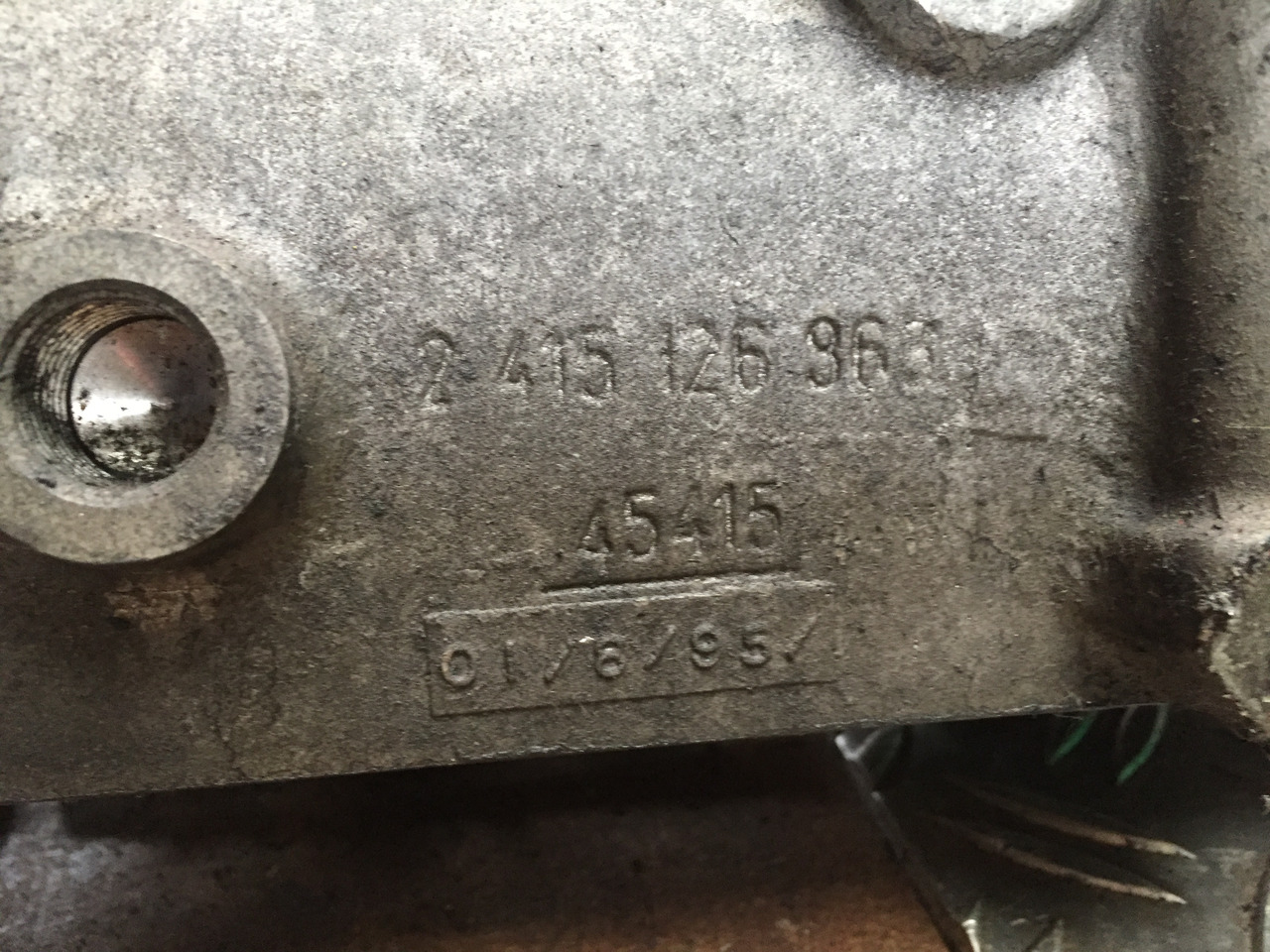 Gebrauchte Einspritzpumpe MAN, Bosch - Nr. : 0102 786 201, MAN 51.11103 - 7255 - Brændstofpumpe for Lastbil: billede 2 Gebrauchte Einspritzpumpe MAN, Bosch - Nr. : 0102 786 201, MAN 51.11103 - 7255 - Brændstofpumpe for Lastbil: billede 2