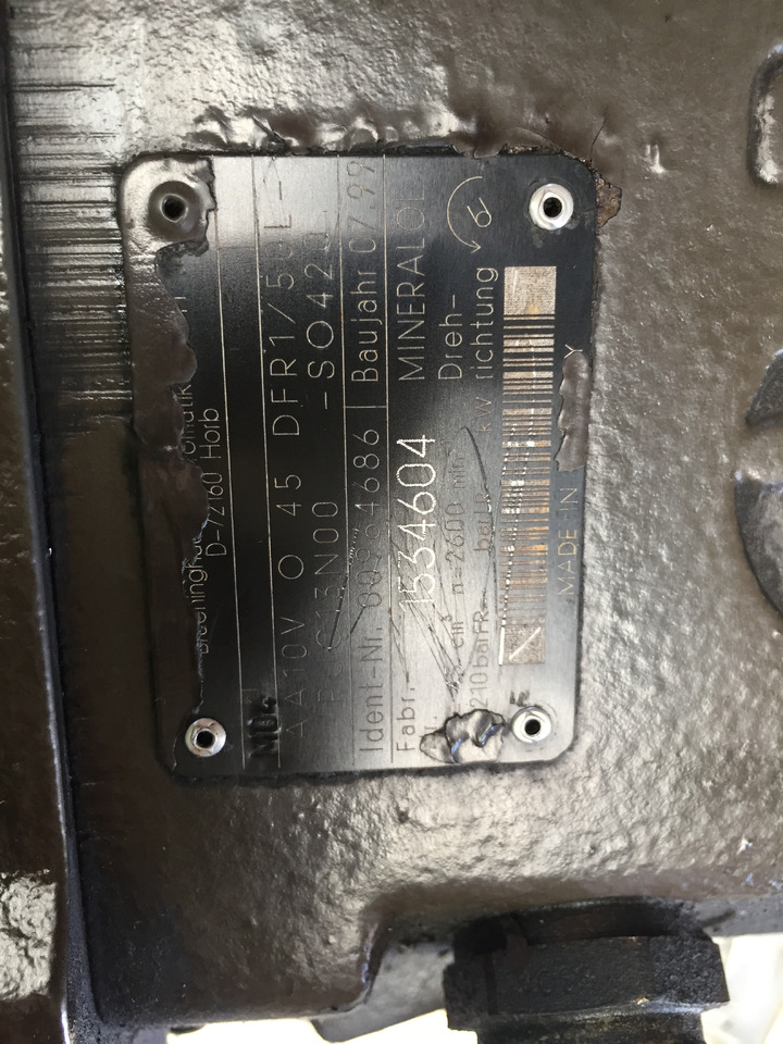 Hydraulikpumpe for Lastbil Gebrauchte Hydraulikpumpe / Lenkung VOLVO Radlader L40 B, Artikel - Nr. : 1534604: billede 15