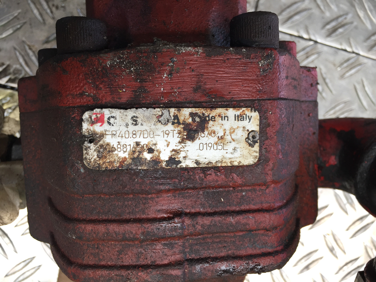 Gebrauchte Hydraulikpumpe, MAN, Artikel-Nr. : FR40.87D0- 19T2, 06881630, 01905L - Hydraulikpumpe for Lastbil: billede 4 Gebrauchte Hydraulikpumpe, MAN, Artikel-Nr. : FR40.87D0- 19T2, 06881630, 01905L - Hydraulikpumpe for Lastbil: billede 4