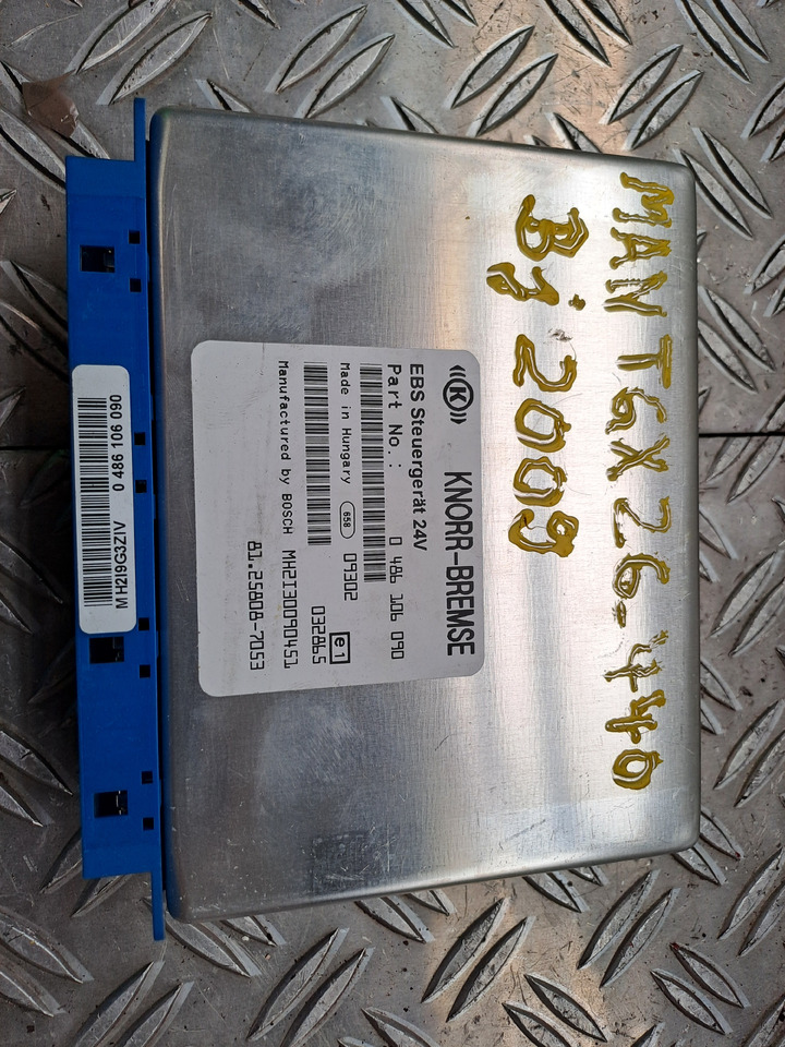 Gebrauchtes MAN TGX 26.440 EBS Steuergerät Brems - / Fahrdynamik, Artikel - Nr. : 81.25808 - 7053 - Kontrol blok for Lastbil: billede 4 Gebrauchtes MAN TGX 26.440 EBS Steuergerät Brems - / Fahrdynamik, Artikel - Nr. : 81.25808 - 7053 - Kontrol blok for Lastbil: billede 4