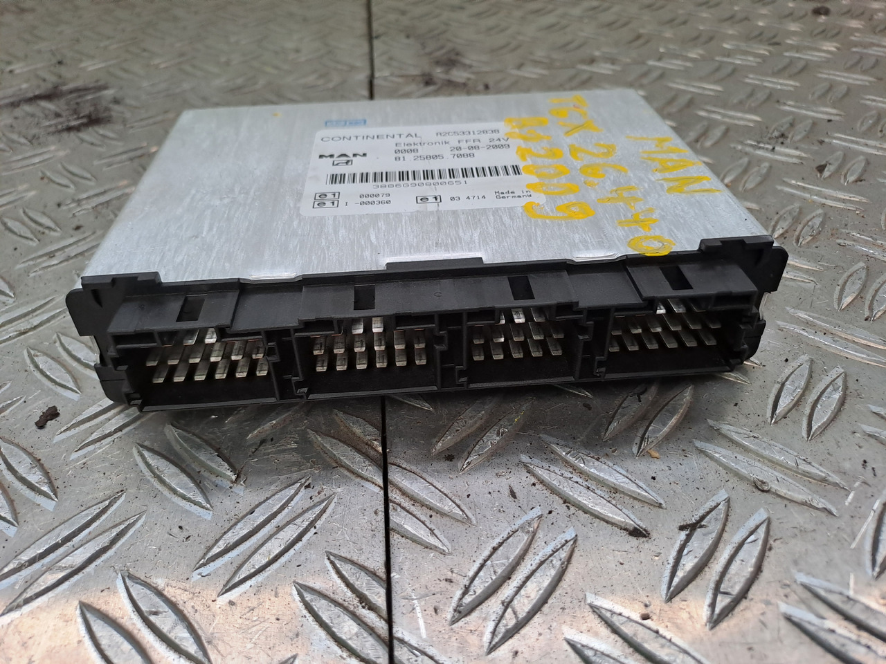 Gebrauchtes MAN TGX 26.440 Steuergerät Fahrzeugführungs - Rechner, Artikel - Nr. : 81.25805 - 7088 - Kontrol blok for Lastbil: billede 3 Gebrauchtes MAN TGX 26.440 Steuergerät Fahrzeugführungs - Rechner, Artikel - Nr. : 81.25805 - 7088 - Kontrol blok for Lastbil: billede 3