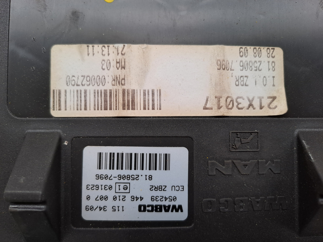 Gebrauchtes MAN TGX 26.440 Steuergerät zentraler Bordrechner, Artikel - Nr. : 81.25806 - 7096 - Kontrol blok for Lastbil: billede 1 Gebrauchtes MAN TGX 26.440 Steuergerät zentraler Bordrechner, Artikel - Nr. : 81.25806 - 7096 - Kontrol blok for Lastbil: billede 1