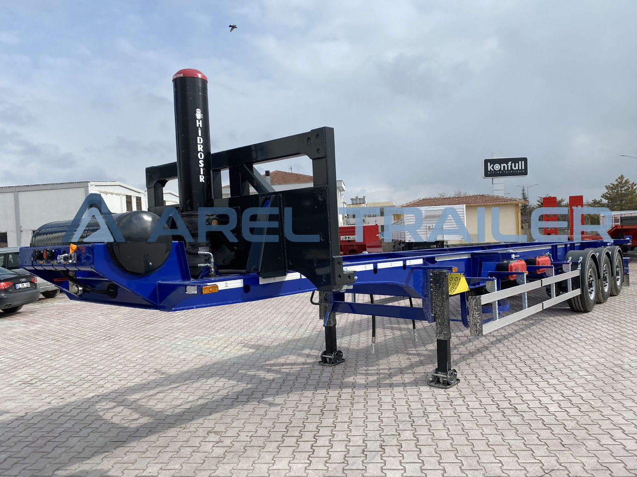 AREL TRAILER 40 FT TIPPING CONTAINER TRAILER - Containerbil/ Veksellad sættevogn: billede 3 AREL TRAILER 40 FT TIPPING CONTAINER TRAILER - Containerbil/ Veksellad sættevogn: billede 3