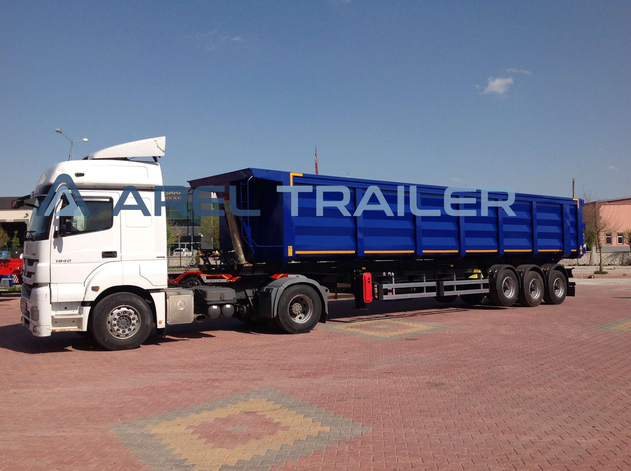 AREL TRAILER SCRAP TYPE TIPPER TRAILER HARDOX - Tipvogn sættevogn: billede 2 AREL TRAILER SCRAP TYPE TIPPER TRAILER HARDOX - Tipvogn sættevogn: billede 2