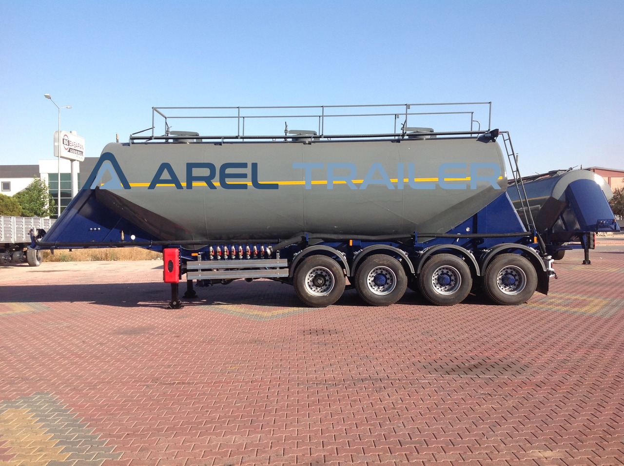 AREL TRAILER W TYPE SILO CEMENT BULK TANK TRAILER from MANUFACTURER - Silotrailer: billede 4 AREL TRAILER W TYPE SILO CEMENT BULK TANK TRAILER from MANUFACTURER - Silotrailer: billede 4
