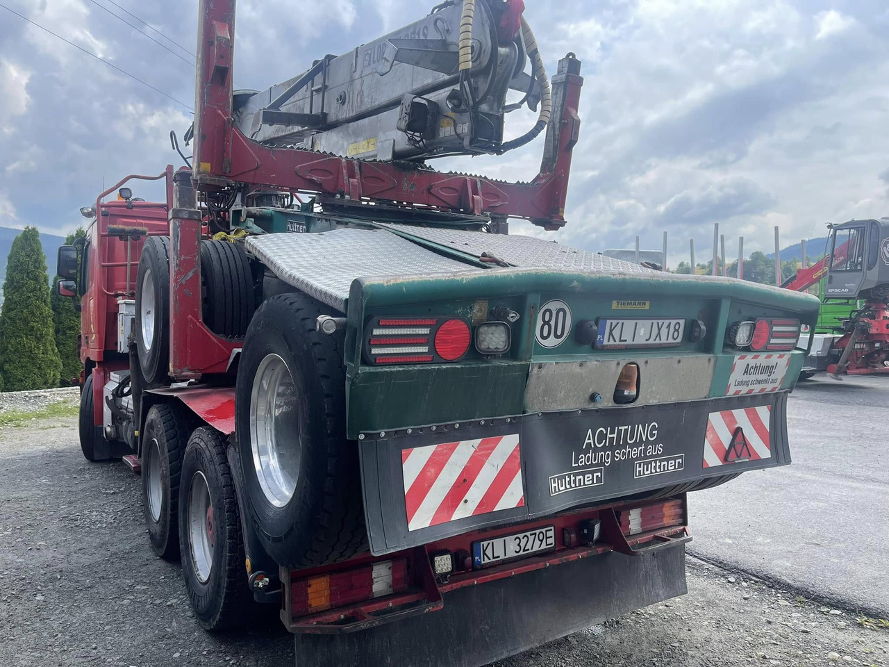 HUTTNER - Tømmerbil, Lastbil med kran: billede 3 HUTTNER - Tømmerbil, Lastbil med kran: billede 3