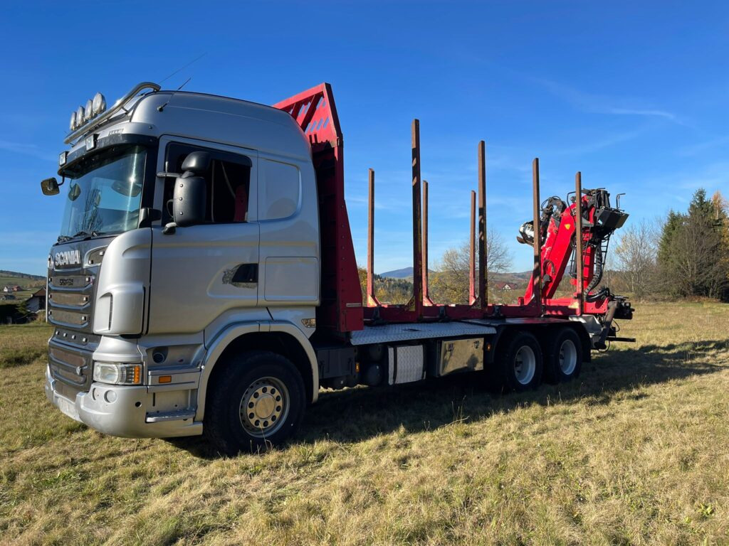 SCANIA R560 - Tømmerbil, Lastbil med kran: billede 3 SCANIA R560 - Tømmerbil, Lastbil med kran: billede 3