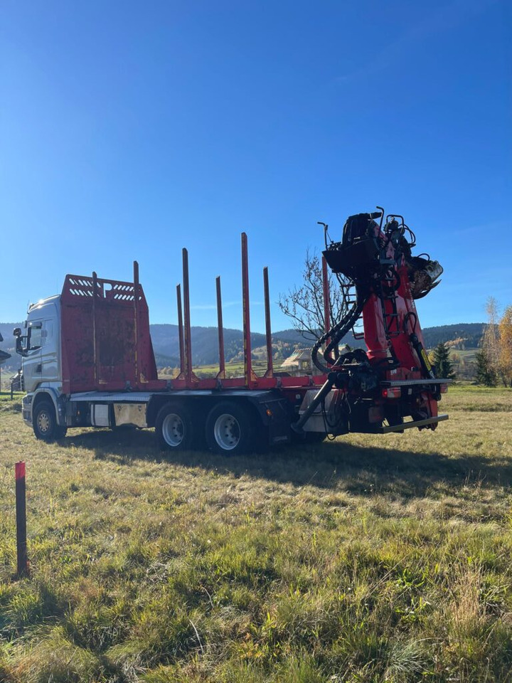 SCANIA R560 - Tømmerbil, Lastbil med kran: billede 2 SCANIA R560 - Tømmerbil, Lastbil med kran: billede 2