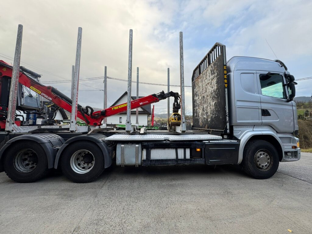 SCANIA R580 - Tømmerbil, Lastbil med kran: billede 3 SCANIA R580 - Tømmerbil, Lastbil med kran: billede 3