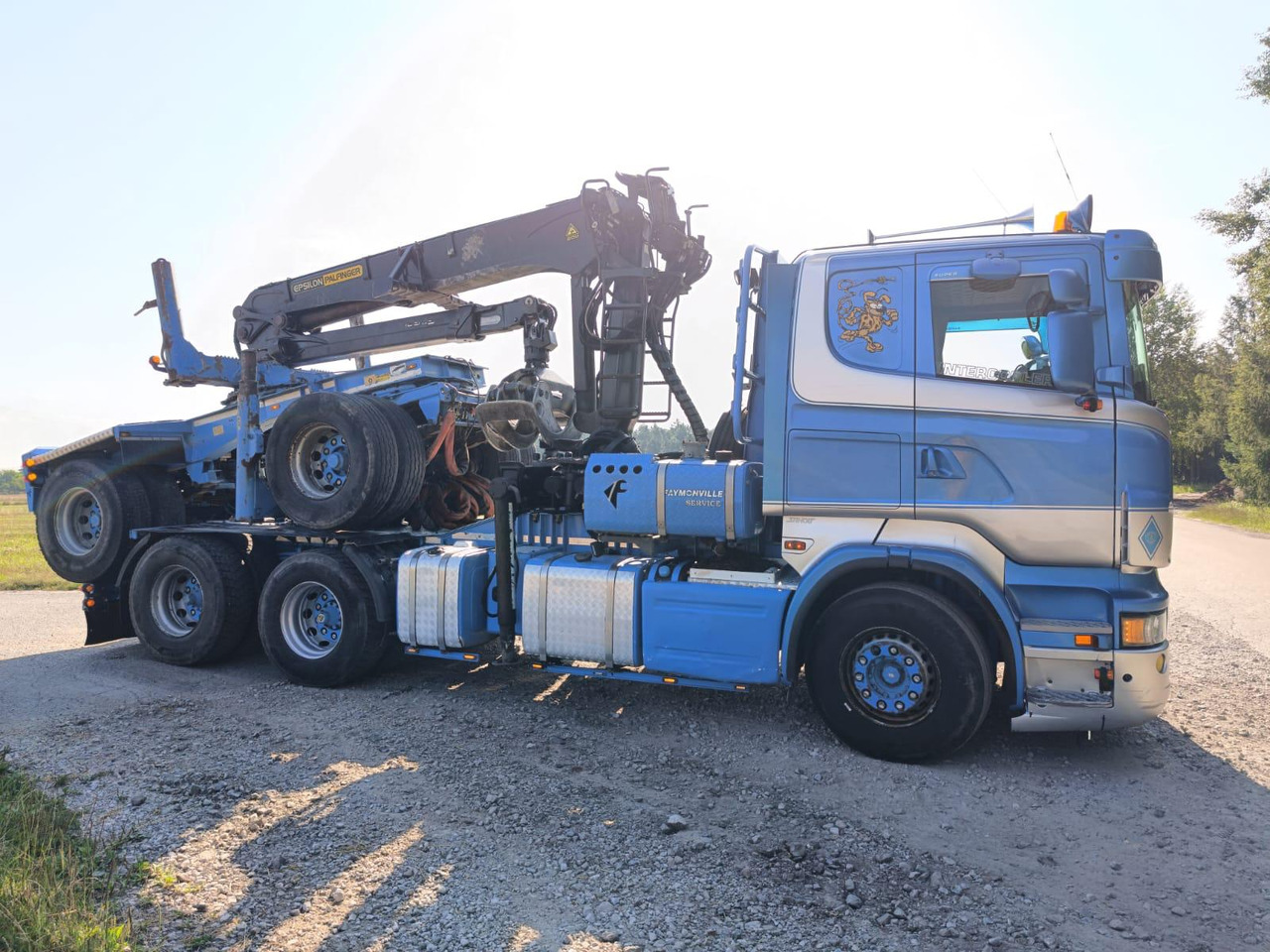 SCANIA R620 V8 - Tømmerbil, Lastbil med kran: billede 5 SCANIA R620 V8 - Tømmerbil, Lastbil med kran: billede 5