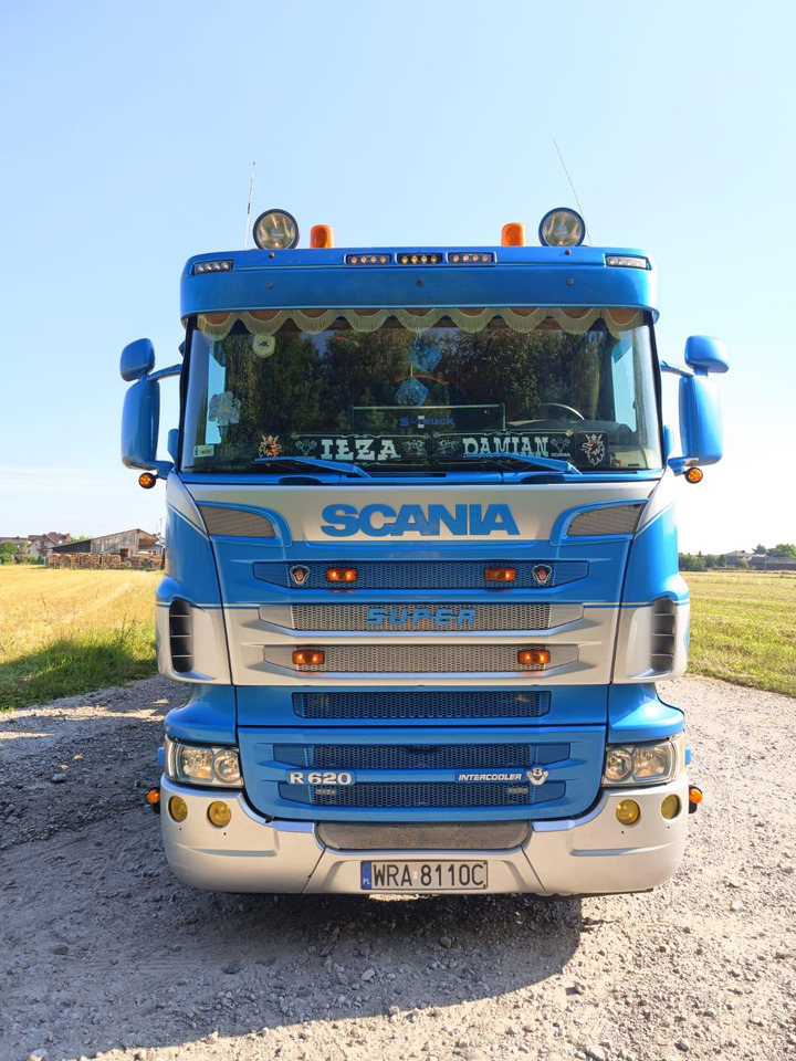 SCANIA R620 V8 - Tømmerbil, Lastbil med kran: billede 1 SCANIA R620 V8 - Tømmerbil, Lastbil med kran: billede 1