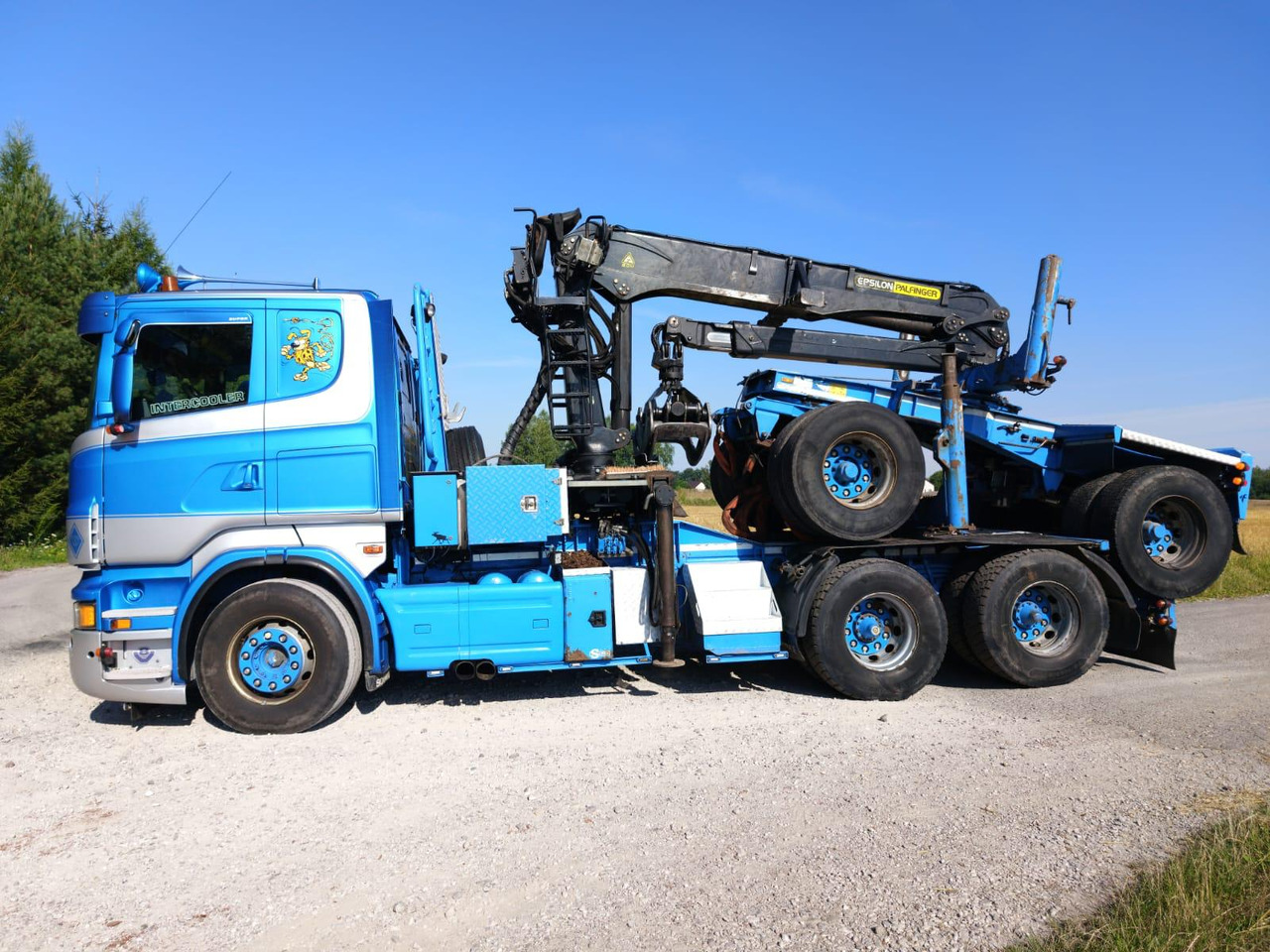 SCANIA R620 V8 - Tømmerbil, Lastbil med kran: billede 4 SCANIA R620 V8 - Tømmerbil, Lastbil med kran: billede 4