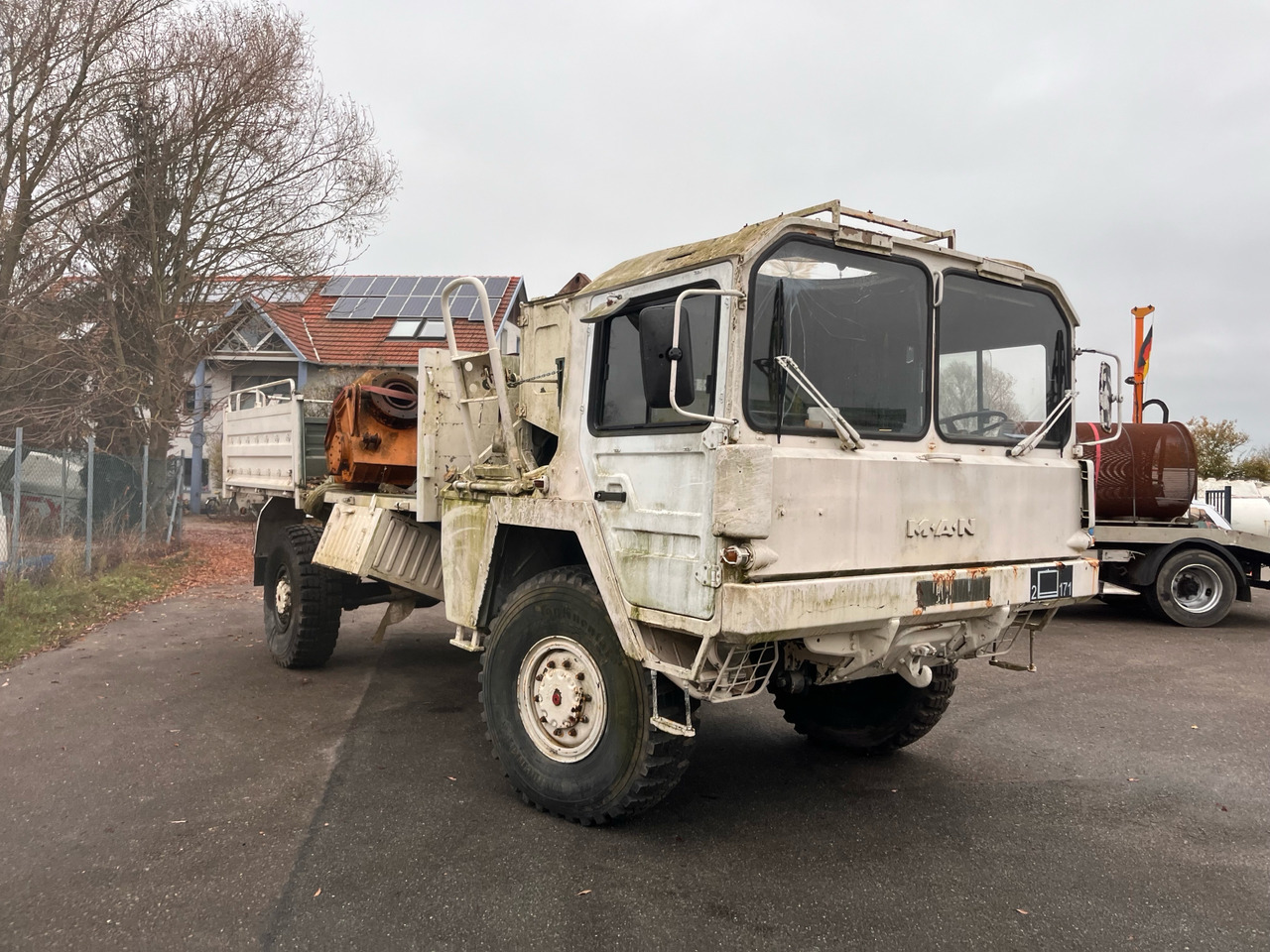 MAN Kat 1, 4x4 - Lastbil med lad: billede 3 MAN Kat 1, 4x4 - Lastbil med lad: billede 3