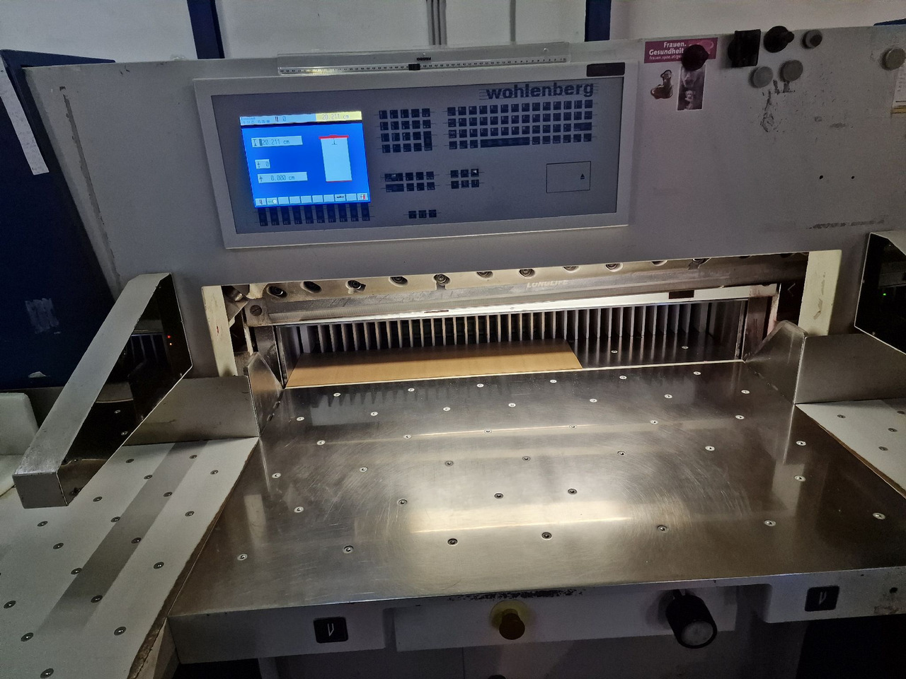 Wohlenberg 115 - Papir skæremaskine: billede 3 Wohlenberg 115 - Papir skæremaskine: billede 3
