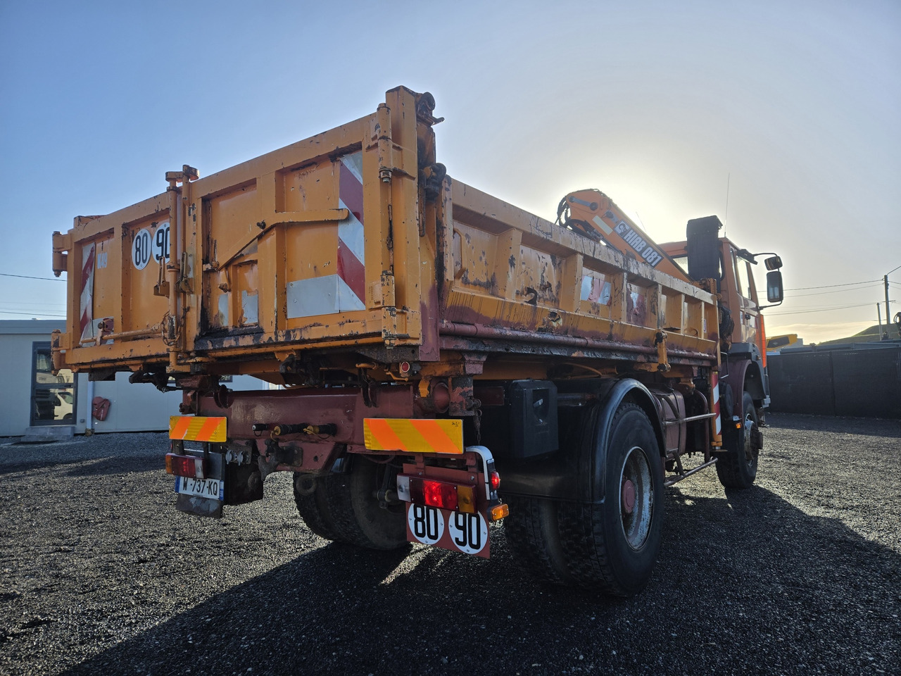 Renault G300 / 4x4 - Tipvogn lastbil, Lastbil med kran: billede 4 Renault G300 / 4x4 - Tipvogn lastbil, Lastbil med kran: billede 4