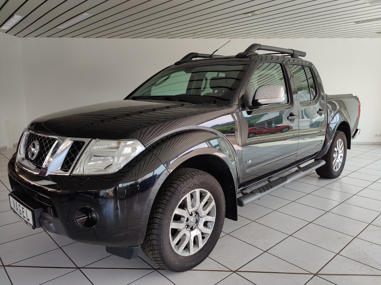 Nissan Navara Pickup (D40M)(05.2005->) Double Cab LE V6 4X4 Navi Kam Leder SHZ AHK - Pickup: billede 1 Nissan Navara Pickup (D40M)(05.2005->) Double Cab LE V6 4X4 Navi Kam Leder SHZ AHK - Pickup: billede 1