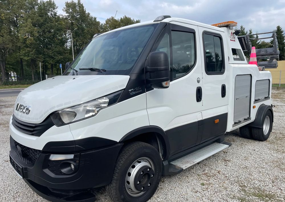 Iveco Daily 70C18 Hi-Matic Pomoc drogowa Holownik 2019r - Bjærgningskøretøj: billede 1 Iveco Daily 70C18 Hi-Matic Pomoc drogowa Holownik 2019r - Bjærgningskøretøj: billede 1