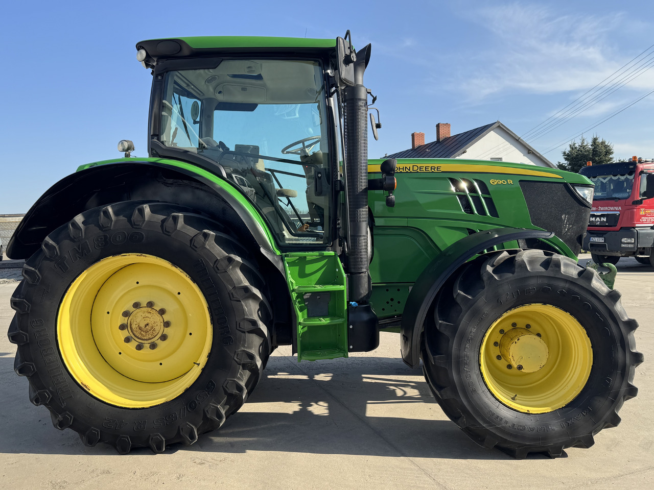 John Deere 6190 R ( 1) - Traktor: billede 4 John Deere 6190 R ( 1) - Traktor: billede 4