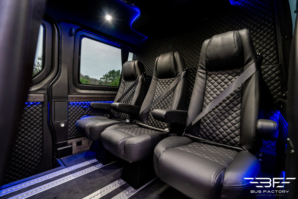 Ny Minibus, Persontransport Mercedes-Benz Sprinter 319 Taxi 6+1 !!: billede 14